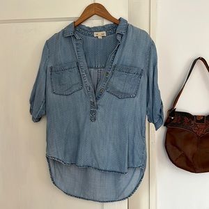 Cloth & Stone chambray top